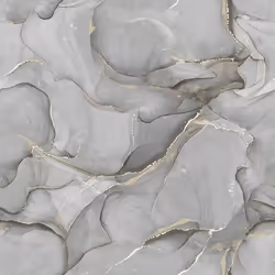 Papier peint Marbre Elysée Noir-Or Muriva 212512 - Effet peinture - Chambre - Intérieur
