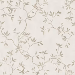 Papier peint - MURIVA - Darcy James - Floral et végétal - 1005 m - Gris métallisé