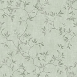 Papier peint - MURIVA - Darcy James - Vert - Floral et végétal - Reflets métalliques