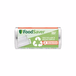 Lot de 2 rouleaux thermosoudables 20 cm x 4.50 m - 100 % recyclable ! - Réduit les déchets et permet de gagner du temps et de ...