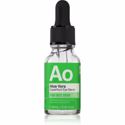 Le sérum contour des yeux Dr Botanicals Ao prend intensément soin de la zone autour des yeux, lui redonnant de la jeunesse.