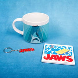 Fizz Creations JAWS Mug, Coaster & Keyring Set Tasse Bleu Universel 1 pièce(s)