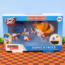 Fizz Creations Sonic the Hedgehog Comic Ons (Sonic & Tails)