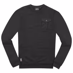 Merlin Hagley Utility Sweat-shirt, noir, taille S pour Hommes
