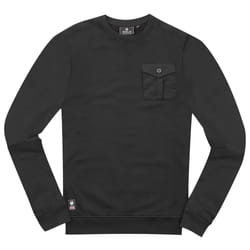Merlin Hagley Utility Sweat-shirt, noir, taille S pour Hommes