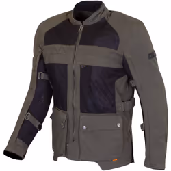 Merlin Mahala D3O Raid Explorer Veste textile de moto, vert, taille XL pour Hommes