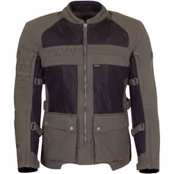 Merlin Mahala D3O Raid Explorer Veste textile de moto, vert, taille XL pour Hommes