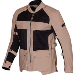 Merlin Mahala D3O Raid Explorer Veste textile de moto, beige, taille S pour Hommes