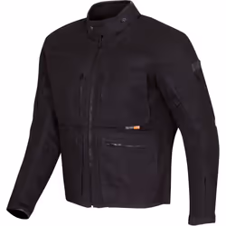 Merlin Drifter D3O Explorer Veste textile de moto, noir, taille L pour Hommes