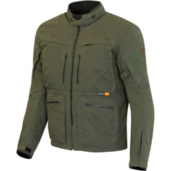 Merlin Drifter D3O Explorer Veste textile de moto, vert, taille 3XL pour Hommes