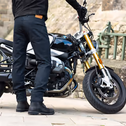 Merlin Dunford D3O Jeans moto, noir, taille 38 pour Hommes