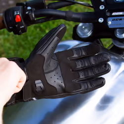 Merlin Salado Explorer Gants de moto, noir, taille L pour Hommes