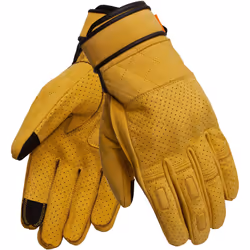 Merlin Clanstone D3O Heritage Gants de moto, jaune, taille 4XL pour Hommes