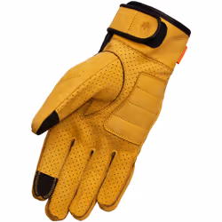Merlin Clanstone D3O Heritage Gants de moto, jaune, taille 4XL pour Hommes
