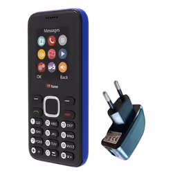 TTfone TT150 - Téléphone Portable Basique Débloqué Double SIM (Bleu)