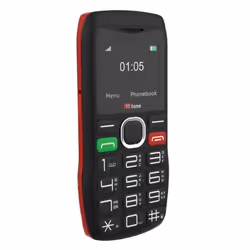 Téléphone portable TTfone TT880 avec gros boutons et bouton dassistance SOS Noir (avec câble USB)