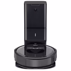 iRobot Combo i8+, Sans sac, Noir, Rond, 3 roue(s), Généré par l'application, Chargement