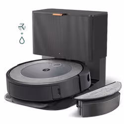 iRobot Roomba Combo i5+ 0,4 L Sans sac Noir