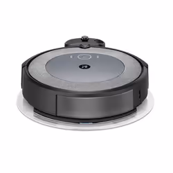 iRobot Roomba Combo i5, Sans sac, Noir, Gris, Rond, AeroForce, Android 10.0, Android 11.0, Android 12.0, Android 13.0, Androi ...