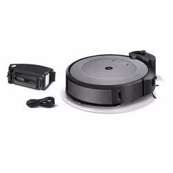 iRobot Roomba Combo i5 robot aspirateur Sans sac Noir, Gris - Vue supplémentaire 4