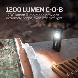 NEBO NEB-WLT-1007-G torche et lampe de poche Noir Lampe torche COB LED