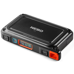 NEBO NEB-PST-0004-G banque d'alimentation électrique Lithium-Ion (Li-Ion) 26000 mAh Recharge sans fil Noir