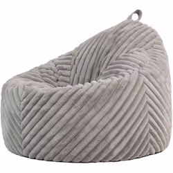 Détendez-vous en toute élégance avec ce pouf poire en fausse fourrure côtelée. Ce pouf offre des heures de confort avec ses c ...