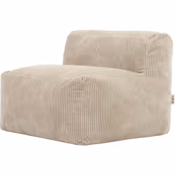 Offrez-vous un confort moelleux avec le siège modulaire Zen d'Icon. Fabriqué en velours côtelé doux, ce fauteuil pouf, avec s ...