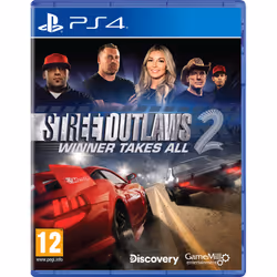GameMill Entertainment Street Outlaws 2: Winner Takes All, PlayStation 4, Mode Multiplayer, T (Teen)