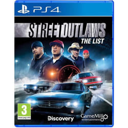 GameMill Entertainment Street Outlaws: The List Standard Allemand, Néerlandais, Anglais, Espagnol, Français, Italien PlayStation 4