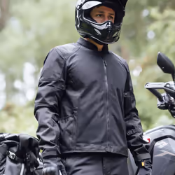 Merlin Taos Air Mesh Stretch Blouson textile de moto, noir, taille 4XL pour Hommes