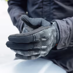 Merlin Barrett Mesh D3O Gants de moto, noir, taille 3XL pour Hommes
