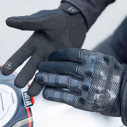 Merlin Barrett Mesh D3O Gants de moto, noir, taille 4XL pour Hommes