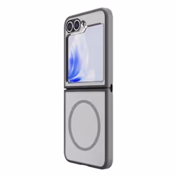 Coque - Hybrid Soft - Galaxy Z Flip 6 - Souple - Gris - Neuf avec facture