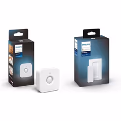 Sans fils, pour un placement libre n'importe que dans la maison Connectez jusqu'à 50 clairages Philips Hue S'allume uniquemen ...