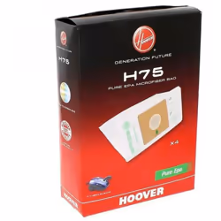 H75 boite de 4 sacs microfibre ACUBE pour aspirateur HOOVER 35601663 Appareils compatibles : [ASPIRATEUR HOOVER: ] AC70AC1001 ...