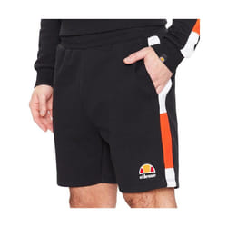 Short de survêtement pour homme Ellesse Farnia - Noir - Taille élastiquée et poches ouvertes