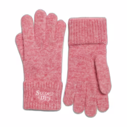 Gants en maille côtelée femme Superdry