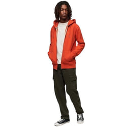 Sweatshirt à capuche zippé à logo Superdry Essential