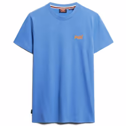 T shirt Superdry Essential Logo Homme Bleu
