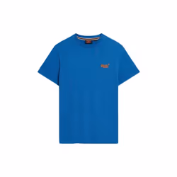 T shirt Superdry Essential Logo Homme Bleu