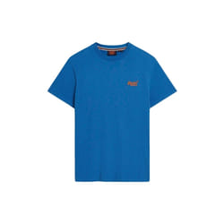 T shirt Superdry Essential Logo Homme Bleu
