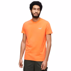 T shirt Superdry Essential Logo Homme Orange