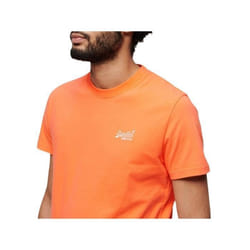 T shirt Superdry Essential Logo Homme Orange