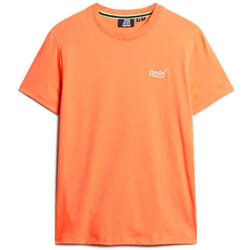 T shirt Superdry Essential Logo Homme Orange