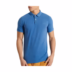 Polo Superdry Vint Destroy Homme Bleu