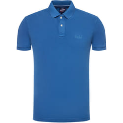 Polo Superdry Vint Destroy Homme Bleu