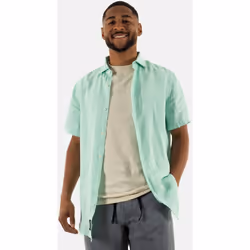 T-Shirt Studios Casual Lin Vert