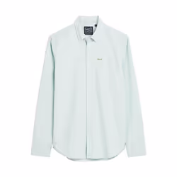 Chemise manches longues coton bio Superdry Oxford