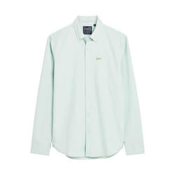 Chemise manches longues coton bio Superdry Oxford